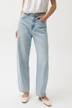 Load image into Gallery viewer, Wes High Rise Barrel Jean- Waves Waves