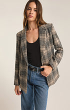 Load image into Gallery viewer, Kingston Relaxed Plaid Blazer- Earthen Grey