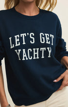Load image into Gallery viewer, Yachty Boyfriend Sweatshirt- Eclipse