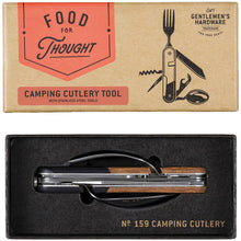 Load image into Gallery viewer, Camping Cutlery Tool- Wood
