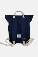 Load image into Gallery viewer, Navy Medium Backpack