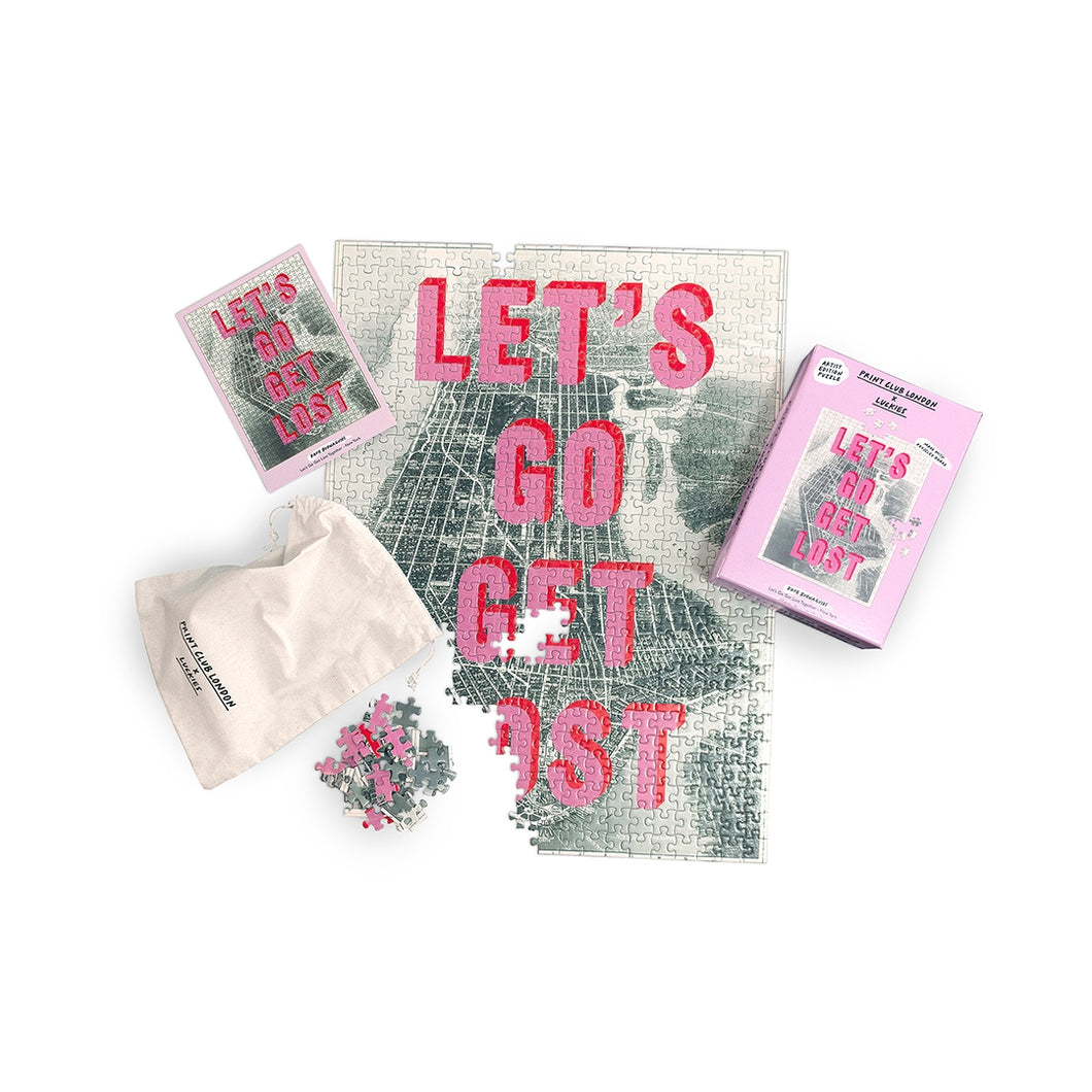 Print Club x Luckies - Let's Go Get Lost NY Puzzle
