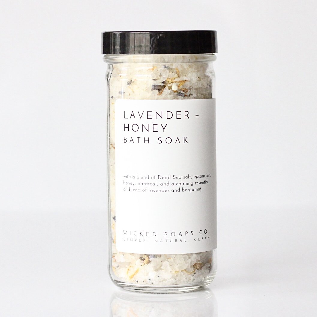 Lavender + Honey Bath Soak