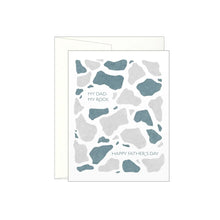 Load image into Gallery viewer, My Dad, My Rock- Letterpress Card
