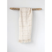 Load image into Gallery viewer, Cotton Blend Chenille Throw