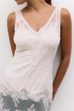 Load image into Gallery viewer, Jennifer Sheer Lace Dress - Cream

