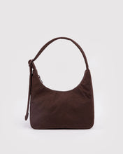 Load image into Gallery viewer, Baggu Mini Nylon Shoulder Bag- Coffee
