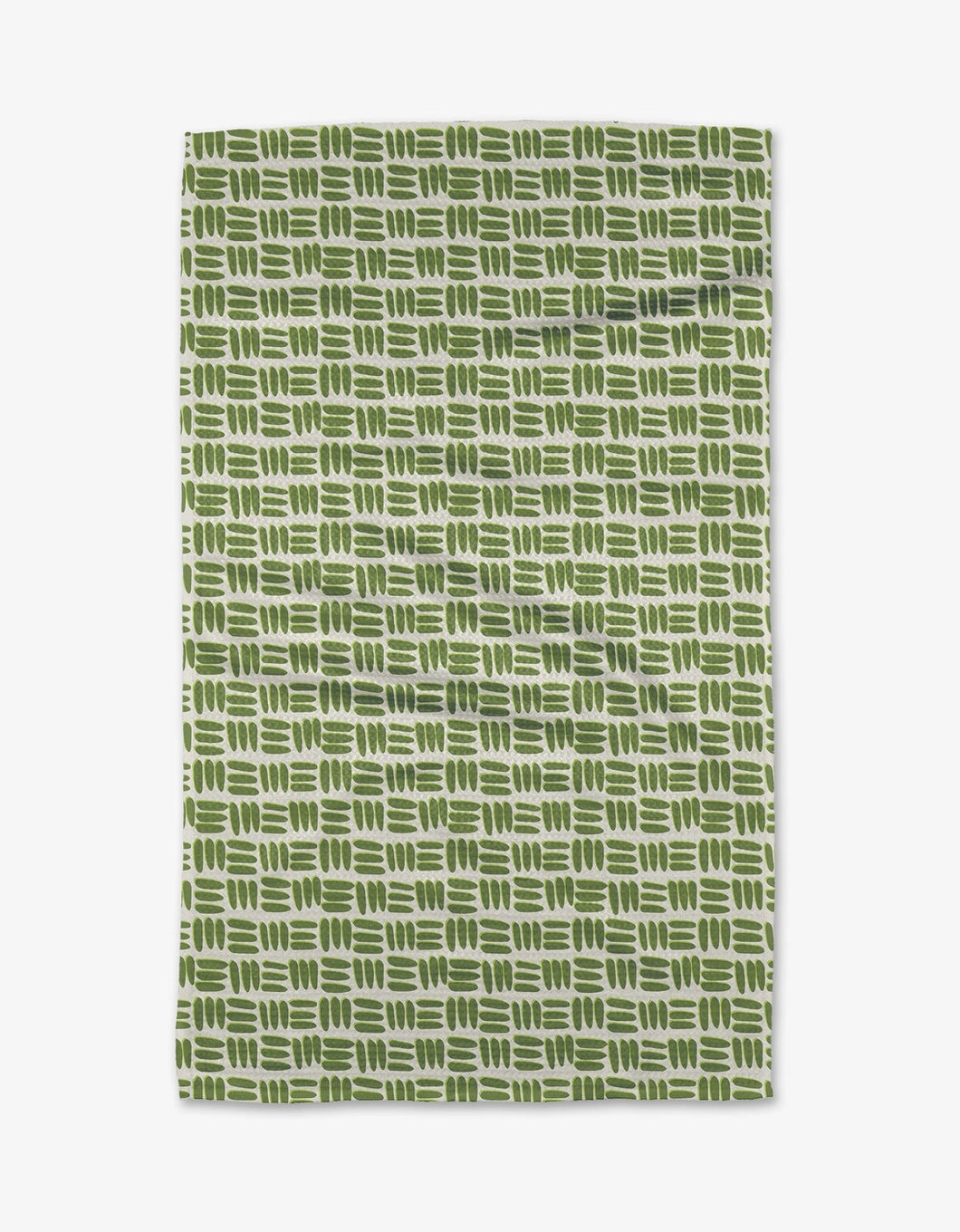Geometry Tea Towel- Grass Hatch