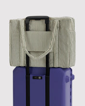 Load image into Gallery viewer, Baggu Cloud Carry-on- Sage Stripe
