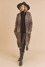 Load image into Gallery viewer, Confetti Duster Cardi - Brown
