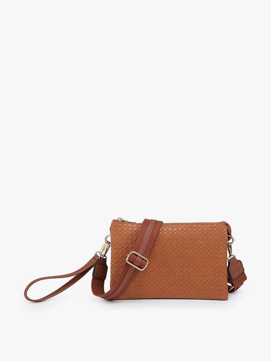 Izzy Diagonal Woven Crossbody