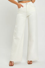 Load image into Gallery viewer, HIGH RISE TUMMY CONTROL WIDE PANTS - Cream
