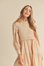 Load image into Gallery viewer, Almond Sweater Vest + Dress
