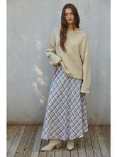 Load image into Gallery viewer, Tan Knit Sweater Mock Neck
