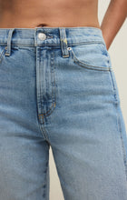 Load image into Gallery viewer, Luna High Rise Crop Bowed Denim
