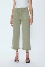 Load image into Gallery viewer, Zooey Patch Pocket Utility Pant - Slate Green
