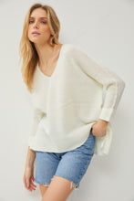 Load image into Gallery viewer, THE ETHEL SWEATER - White
