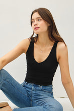 Load image into Gallery viewer, Soft Core Basic V-Neck Tank
