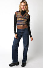 Load image into Gallery viewer, Brown Marjorie Sweater Vest
