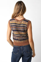 Load image into Gallery viewer, Brown Marjorie Sweater Vest
