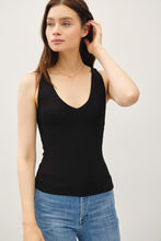 Load image into Gallery viewer, Soft Core Basic V-Neck Tank

