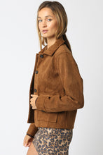 Load image into Gallery viewer, Salma Faux Suede Jacket
