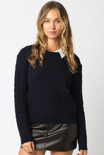 Load image into Gallery viewer, Tessa Two for One Sweater - Navy
