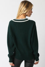 Load image into Gallery viewer, Dark Green Aimee Knit Top
