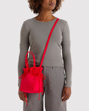 Load image into Gallery viewer, Baggu Nylon Drawstring Bag- Candy Apple
