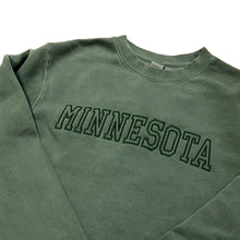 Load image into Gallery viewer, Embroidered MN SWEATSHIRT - Evergreen
