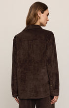 Load image into Gallery viewer, Maren Suede Shirt- Dark Roast
