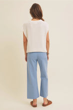 Load image into Gallery viewer, Cotton Linen Stretchy Ankle-Length Pant
