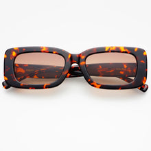Load image into Gallery viewer, Noa Acetate Rectangular Sunglasses - Tortoise

