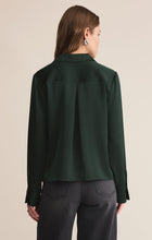Load image into Gallery viewer, Ana Satin Top - Garland Green
