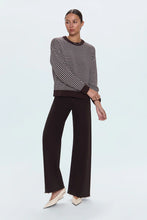 Load image into Gallery viewer, Aura Relaxed Crew Mocha Stripe
