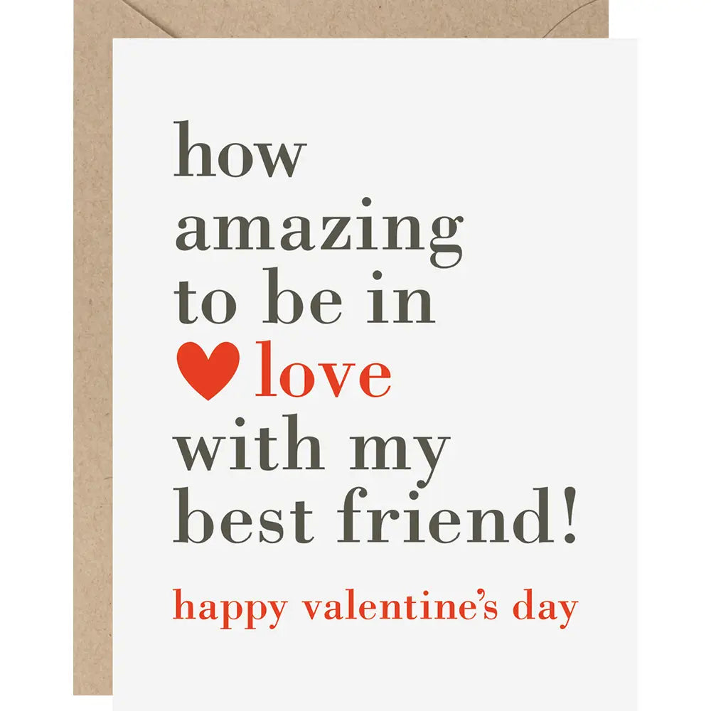 Best Friend Valentine Card