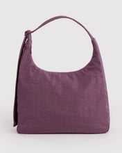 Load image into Gallery viewer, Nylon Shoulder Bag- Wild Plum
