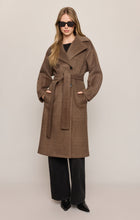 Load image into Gallery viewer, Nola Belted Coat - Smoked Pewter
