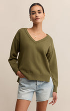 Load image into Gallery viewer, All Around V-Neck Sweater - Fern
