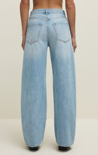 Load image into Gallery viewer, Remi High Rise Bowed Wide Denim - Cove
