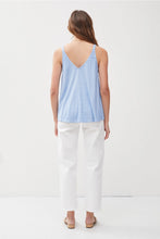 Load image into Gallery viewer, Flowy V-Neck Tank - Sky Blue
