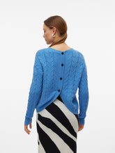 Load image into Gallery viewer, Tilda Long Sleeve 2Way Pullover- Blue Jasper
