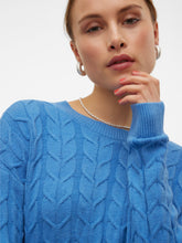 Load image into Gallery viewer, Tilda Long Sleeve 2Way Pullover- Blue Jasper
