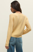 Load image into Gallery viewer, Medina Rib Cardigan - Custard
