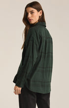 Load image into Gallery viewer, River Plaid Button Up- Cyprus Green
