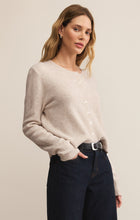 Load image into Gallery viewer, Medina Cardigan Light Oatmeal Heather

