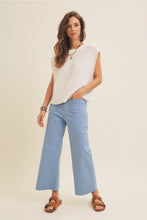 Load image into Gallery viewer, Cotton Linen Stretchy Ankle-Length Pant
