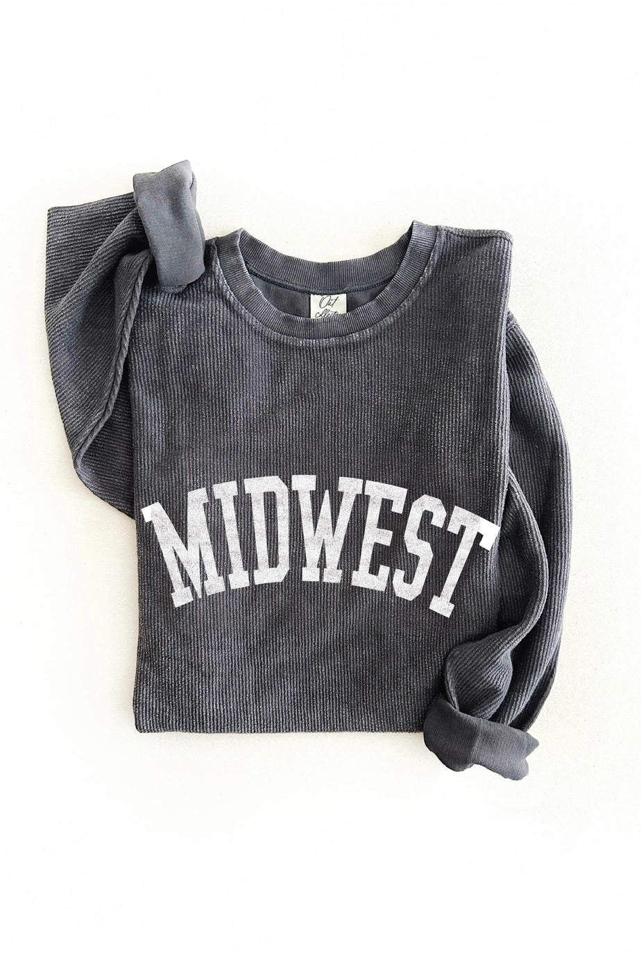 Midwest Thermal Vintage Pullover - Charcoal