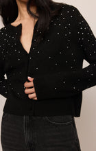 Load image into Gallery viewer, Studded Medina Cardigan - Black
