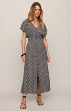 Load image into Gallery viewer, Sanna Iris Floral Midi Dress- Eclipse
